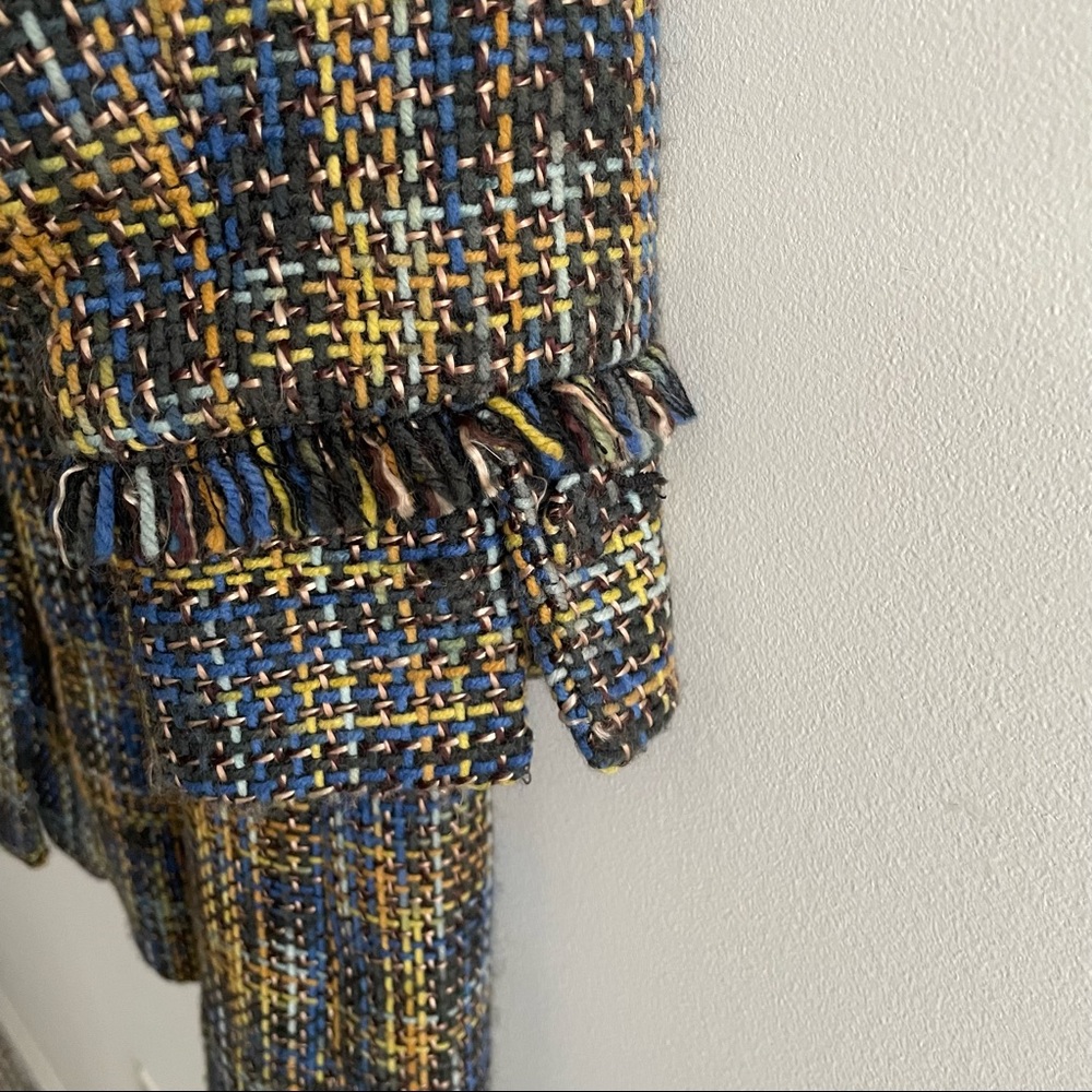 True Meaning Plaid Fringe Coat - Picture 8 of 9